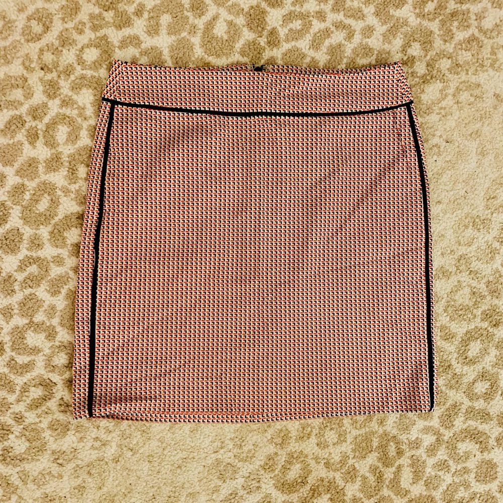 Ann Taylor Petite 0 Red Skirt